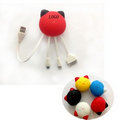 Silicone Cat Shape USB Cable